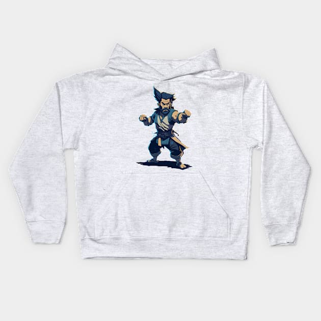 Jew Jitsu Humor Kids Hoodie by star trek fanart and more